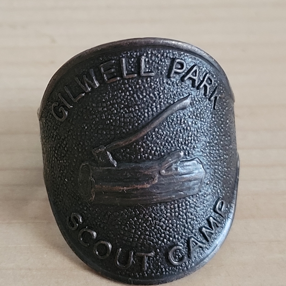 Vintage Gilwell Park Scout Camp Neckerchief Slide
